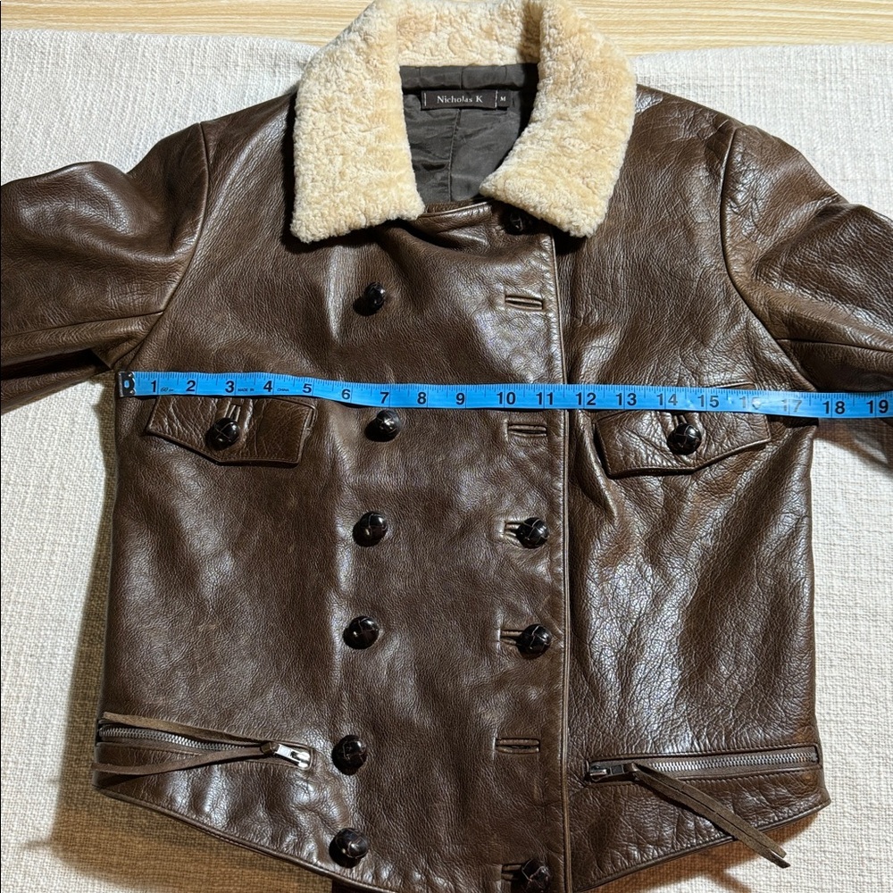 Nicholas K Leather Jacket Size M - Picture 14 of 16